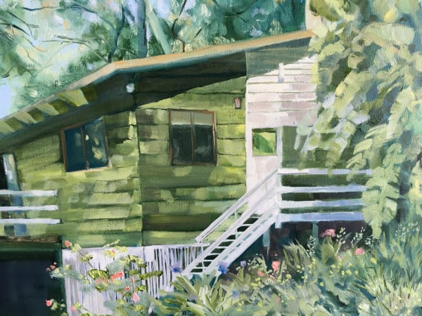 Janes House on Scotland Island - Commission by Meredith Howse Art 