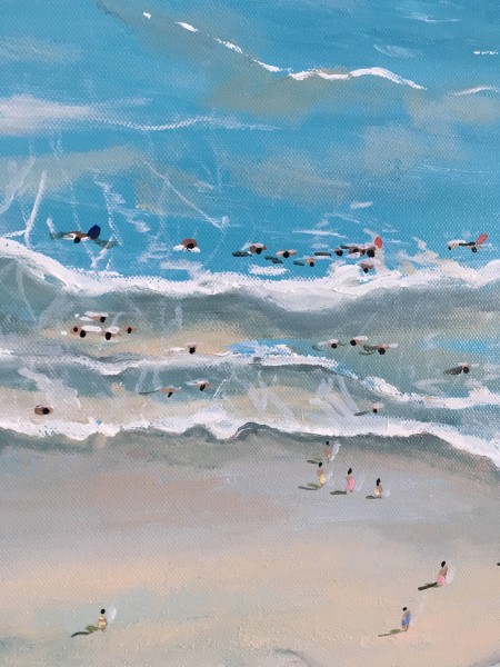 Beach Day by Meredith Howse Art 