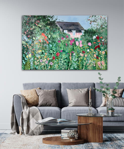 Giverny Garden by Meredith Howse Art 