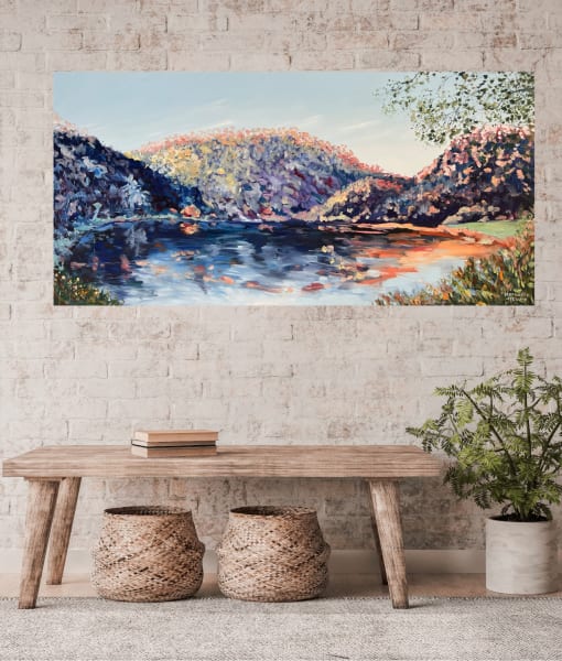Cataract Gorge by Meredith Howse Art 