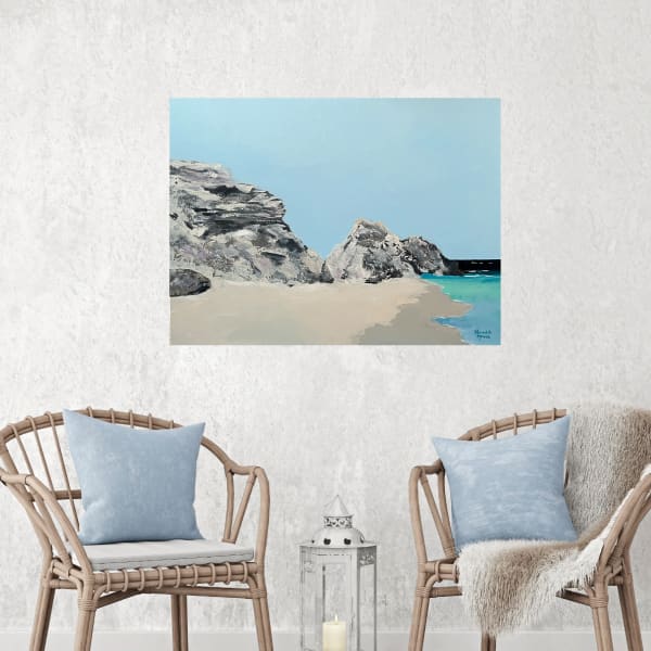 Limestone Cliffs of Hamelin Bay by Meredith Howse Art 