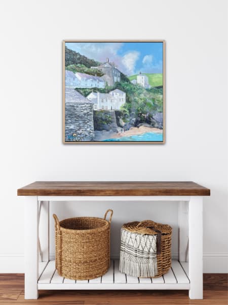 Port Isaac by Meredith Howse Art 