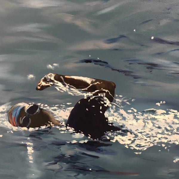 Swimming by Meredith Howse Art 