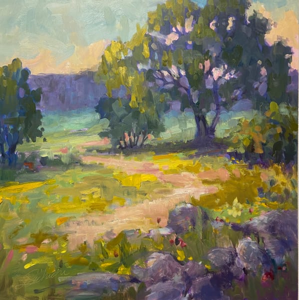 Garden Visit By Linda Richichi Artwork Archive