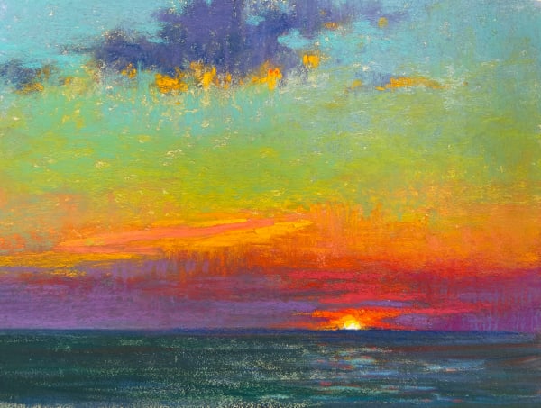 Burning Sunset by Linda Richichi | Artwork Archive