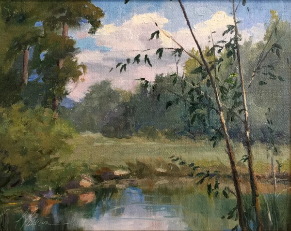 Peaceful Pond by Lili Anne Laurin | Artwork Archive