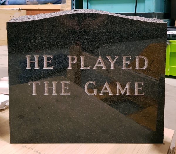 He Played the Game 1/2 by Brendon McNaughton  