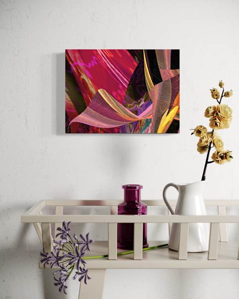 Jeweled Landscape by Patricia Search 