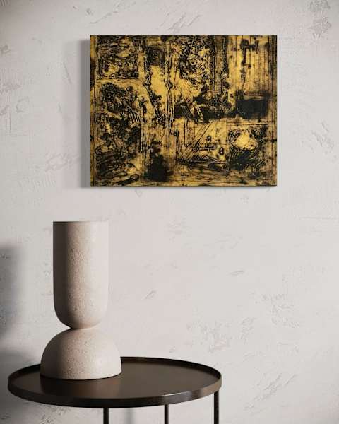 Yellow Barn Door by Robin Fruchter 