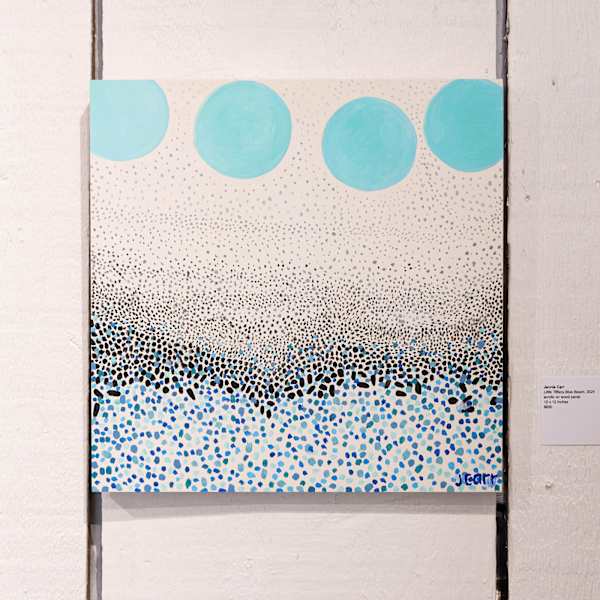 Little Tiffany Blue Beach by Jennie Carr 