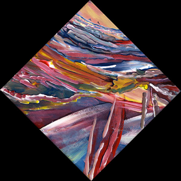 Core - Acrylic on Hardboard