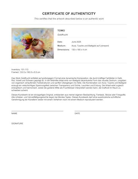 Goldfrucht by Monika Toplev (ToMo.), Image 6.