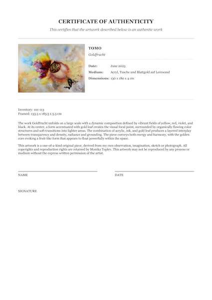Goldfrucht by Monika Toplev (ToMo.), Image 5.