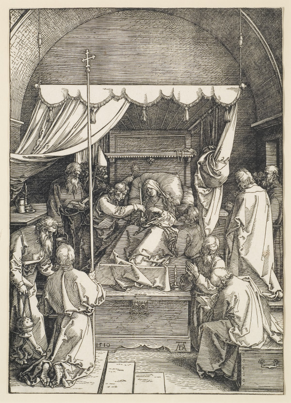 Death of the Virgin by Albrecht Dürer