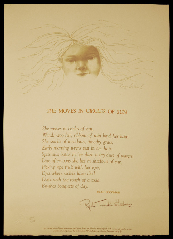 She Moves in Circles of the Sun by George Lockwood