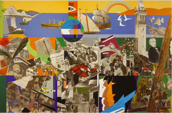 The City and Its People by Romare Bearden