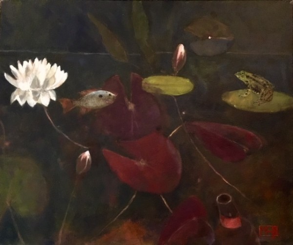 Vanier Water Lily by Marie H Becker
