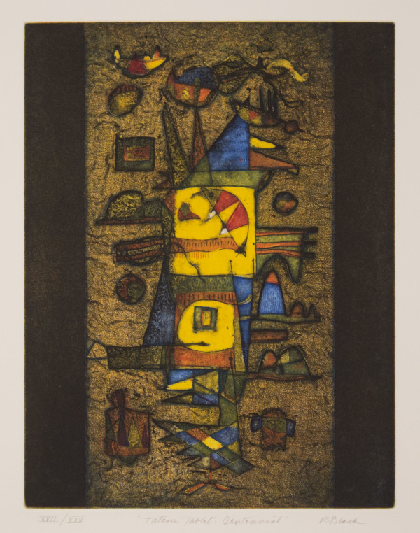 Totem Tablet, Centennial by Richard Black