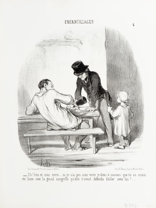 Enfantillages by Honoré Daumier