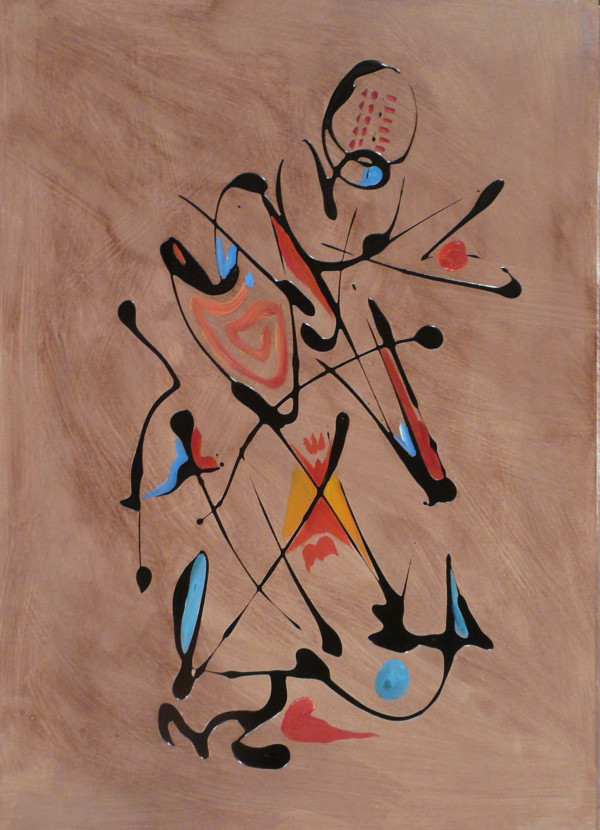 Abstract Personage by Clemente Mimun