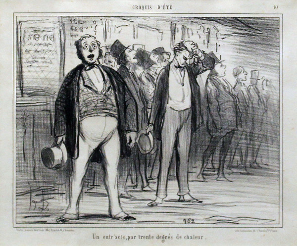 Croquis d'Été by Honoré Daumier