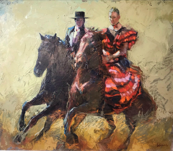 Spanish Riders by Jean Bernard Lalanne