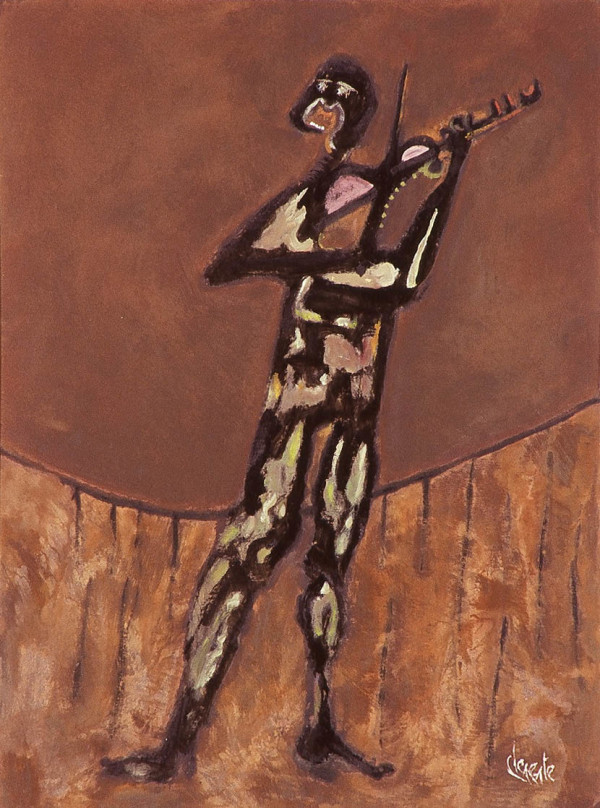 Violinist by Clemente Mimun