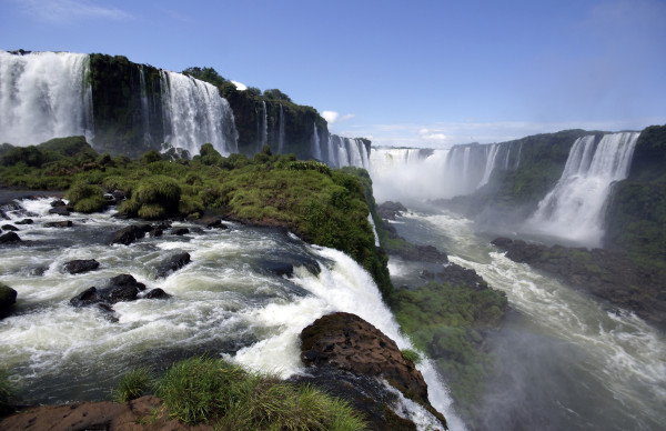 Iguassu Falls by Jan Snyder