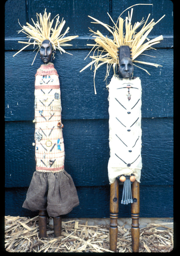 African Doll Couple # 2 by Eve Whitaker, Image 1.
