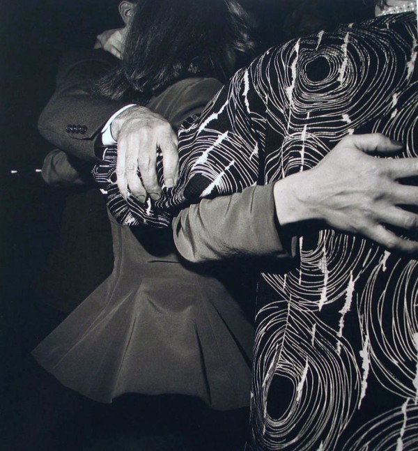 Wedding, Hands Around Back, NYC, Social Context by Larry Fink
