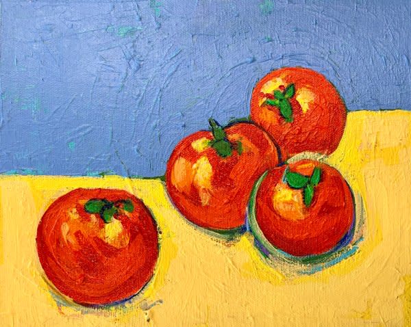 Joyous Tomatoes by Sydney Smith