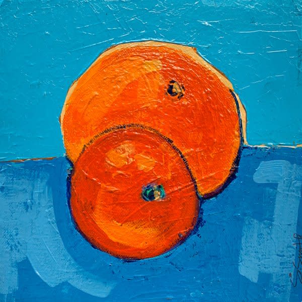 Two Oranges by Sydney Smith