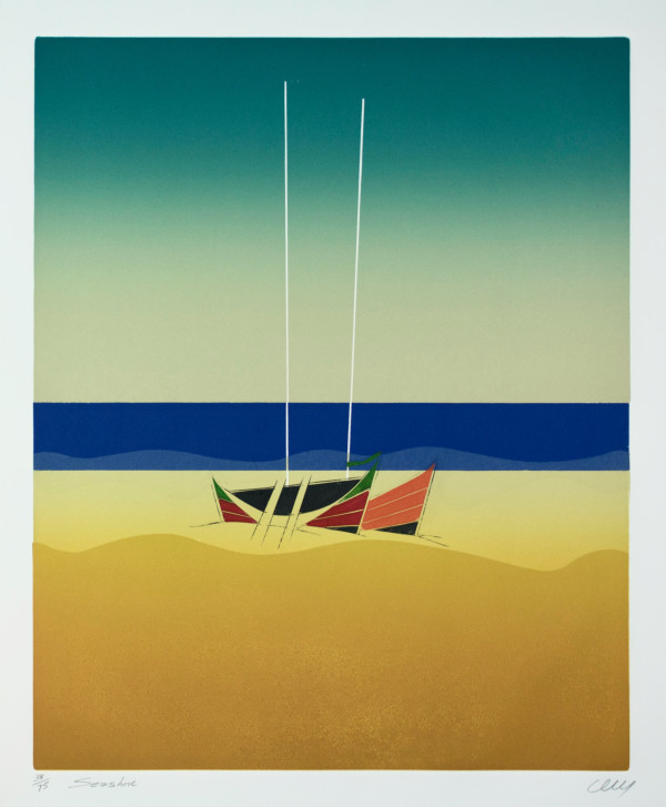 Seashore I by Cecilia Davila