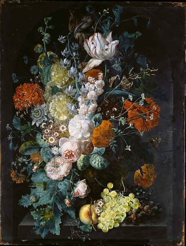 A Vase of Flowers by Margareta Haverman