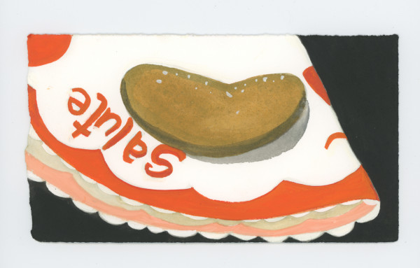 A Little Stone on the Auguri Doily, #1924