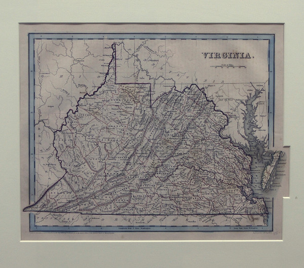 Map of Virginia by G.W. Boynton