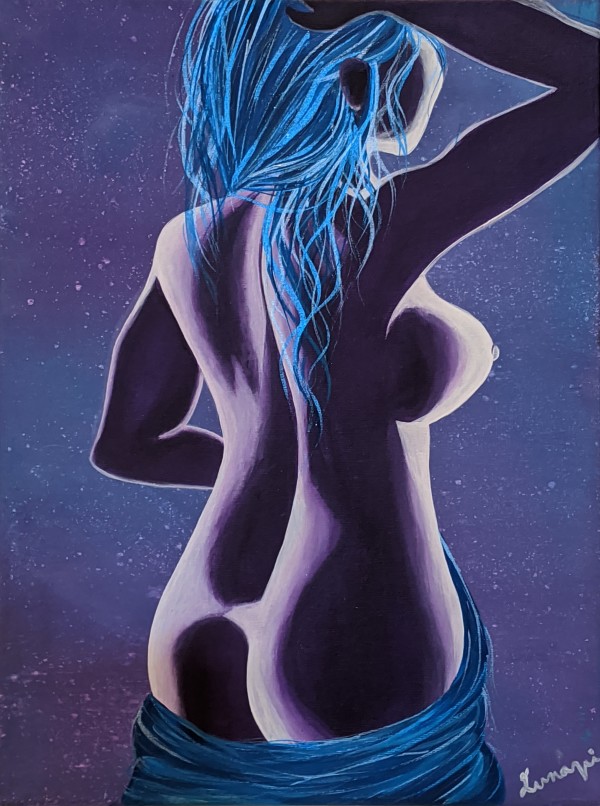 Blue and Purple Woman* by Luna (Stephanie) Vi
