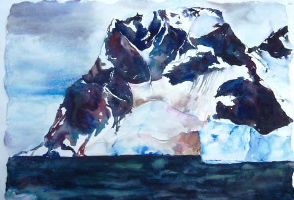 Antarctic Landscape by Lisa Goren