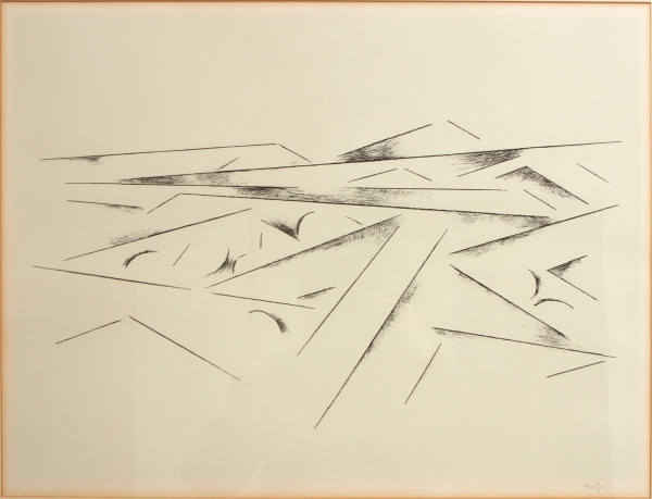 Llano Quemado I from The Taos Series by Andrew Dasburg