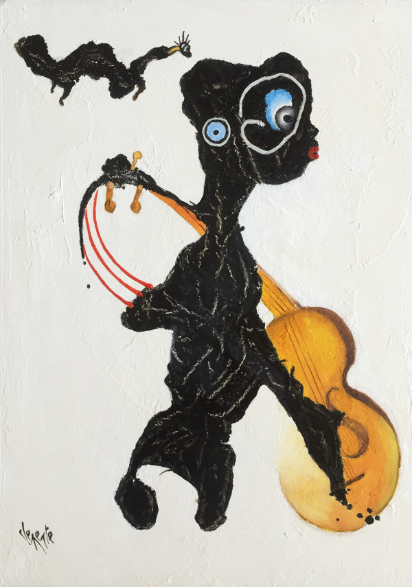 African Cello by Clemente Mimun