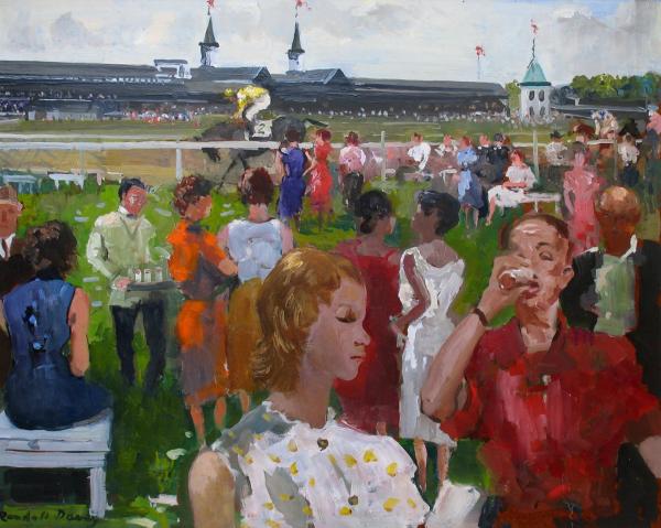 Derby Day by Randall Davey