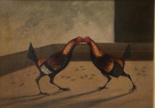 Fighting Cocks (set of 4) by Henry Thomas Alken, Sr.