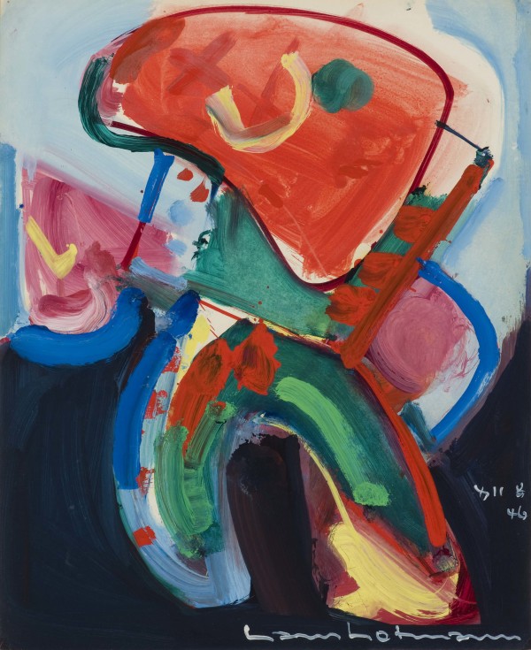 Untitled (Abstract Figure) by Hans Hofmann