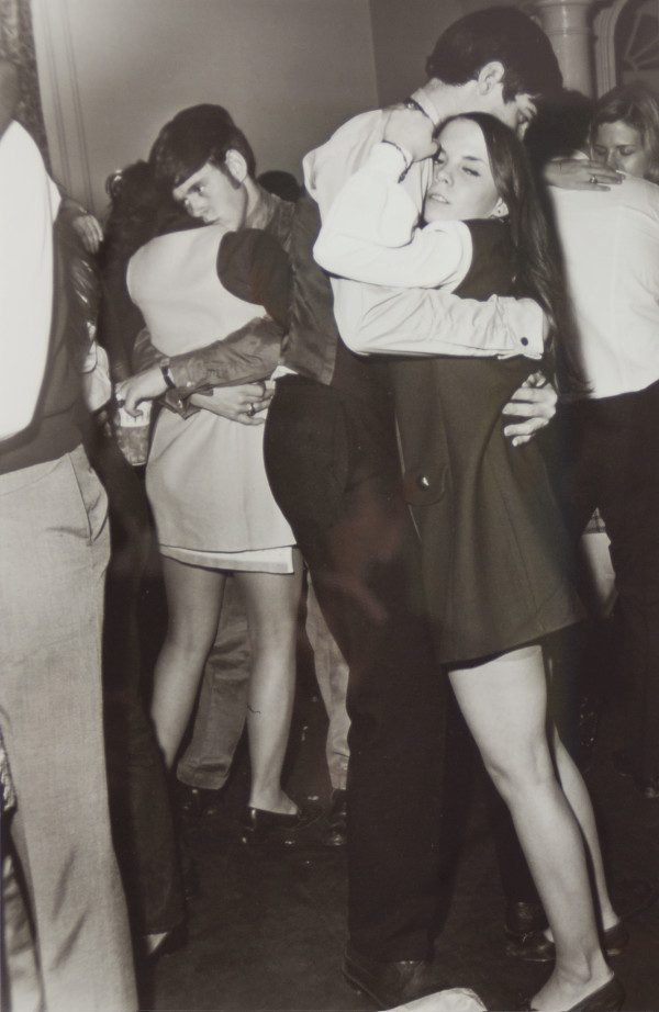 Title unknown (students making out) by Ed Roseberry