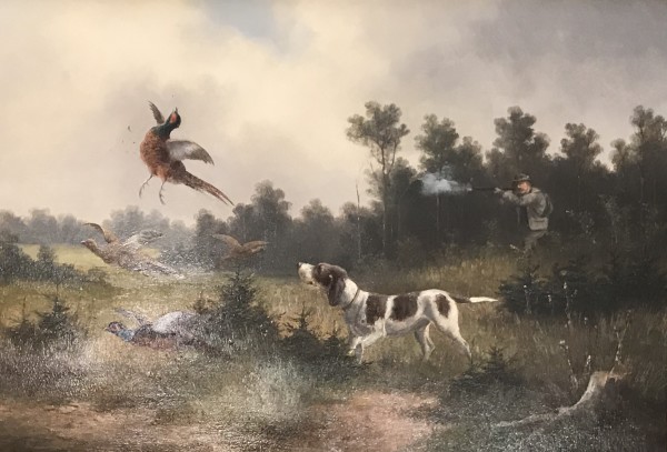 Pheasant Hunting (pair) by Moritz Müller