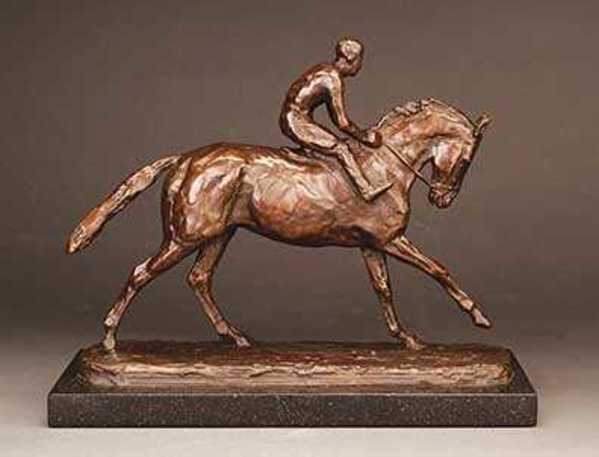 Morning Gallop (Tommy Jack Ball Up) by Elsa Horne Voss