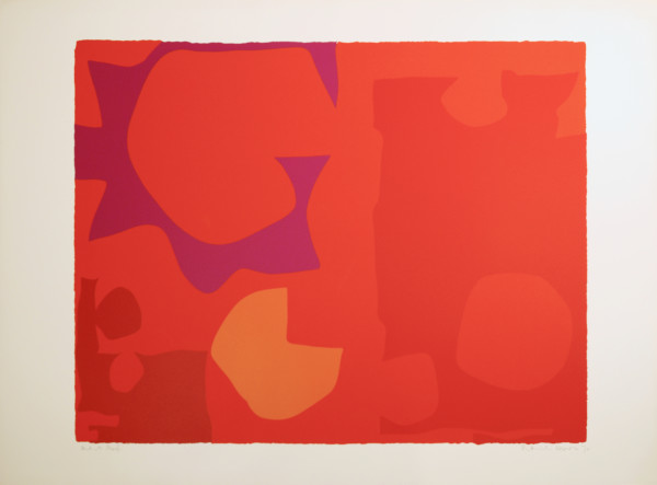 Six in Vermilion with Red in Red by Patrick Heron