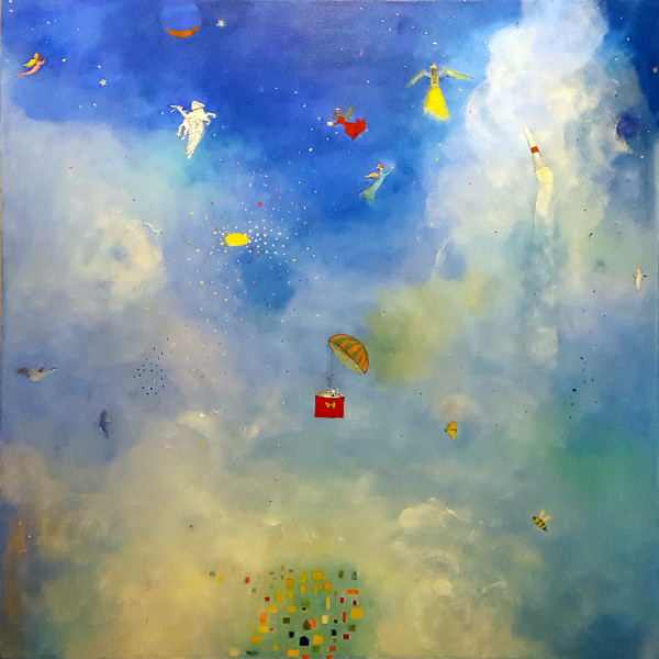 Crowded Heaven II by Marie H Becker