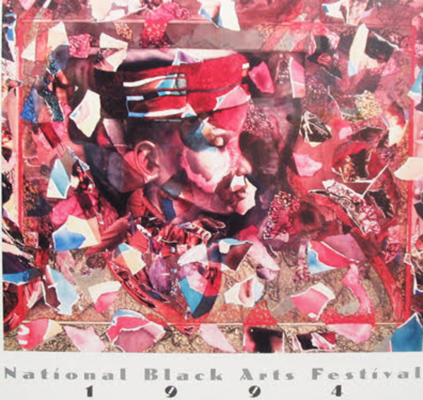 NBAF 1994 Poster by Natl Black Arts Fest.