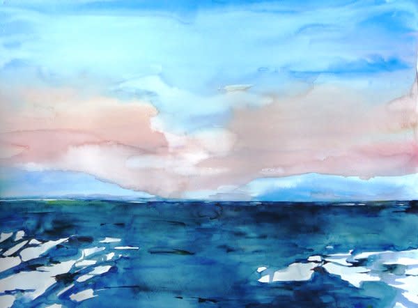 Open Water in the Arctic by Lisa Goren